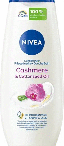 Nivea Dušhigeel Cashmere & Cotton 250ml
