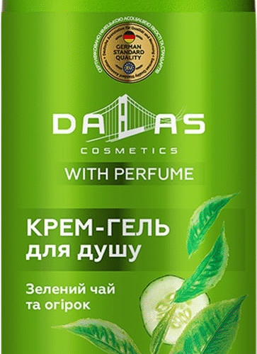 DALAS Dušigeel rohelise tee ja kurgiga 1000g