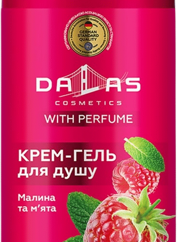 DALAS Dušigeel vaarika ja piparmündiga 1000g