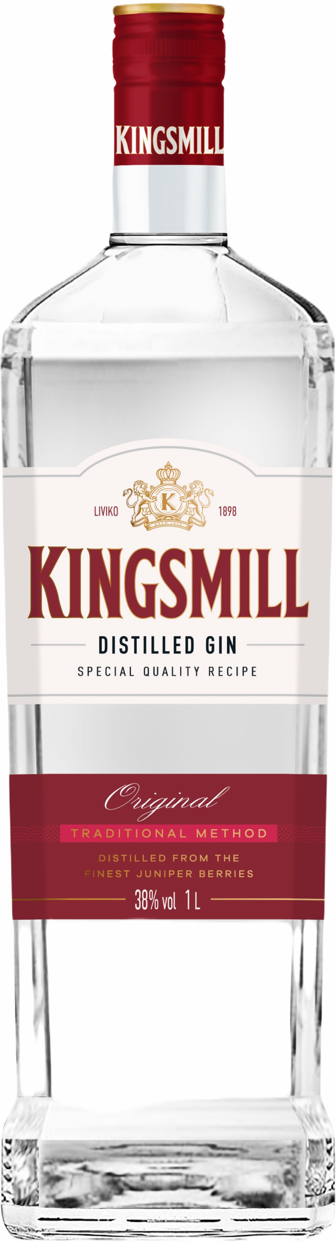 Kingsmill Distilled Gin 38% 1,0L