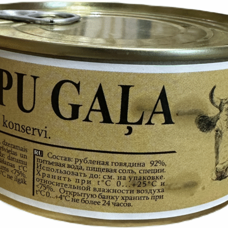 Veiseliha konserv 92% 325g