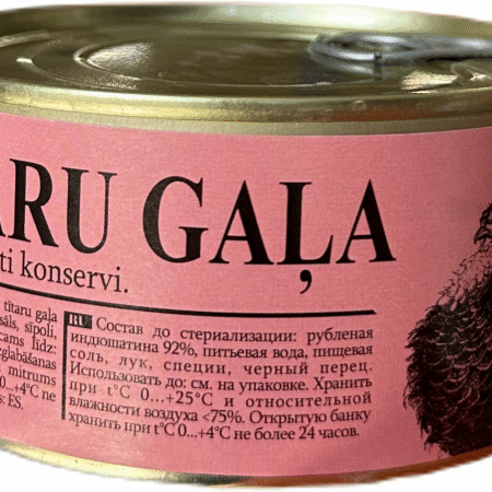 Kalkuniliha konserv 92% 325g