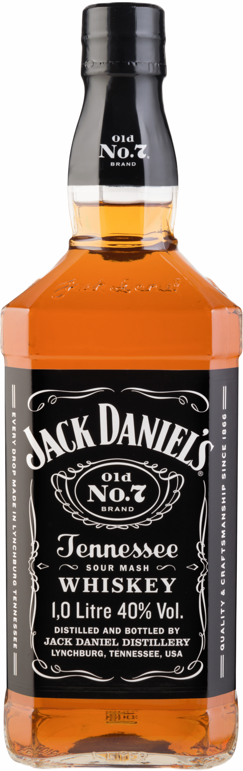 Jack Daniel's Tennessee Whiskey 40% 1,0L