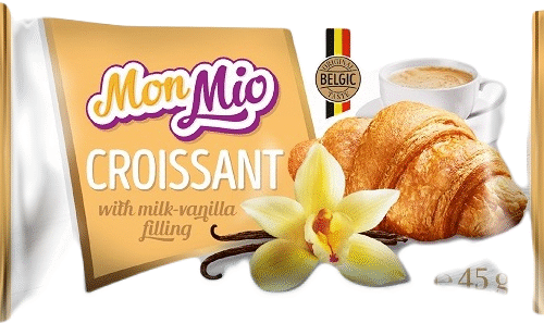 MONMIO Croissant piima ja vaniljetäidisega