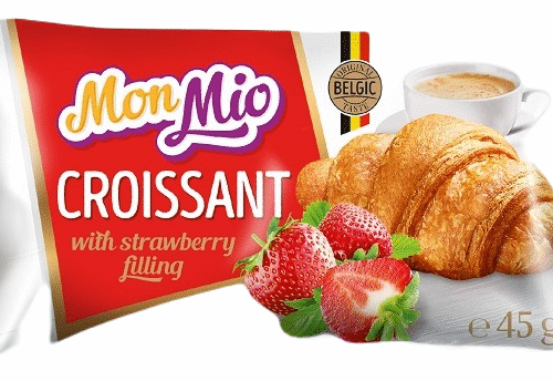 MONMIO Croissant maasikakreemi täidisega
