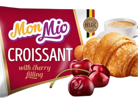 MONMIO Croissant kirsikreemi täidisega