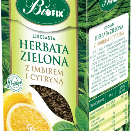 Roheline tee ingveri ja sidruniga 100g