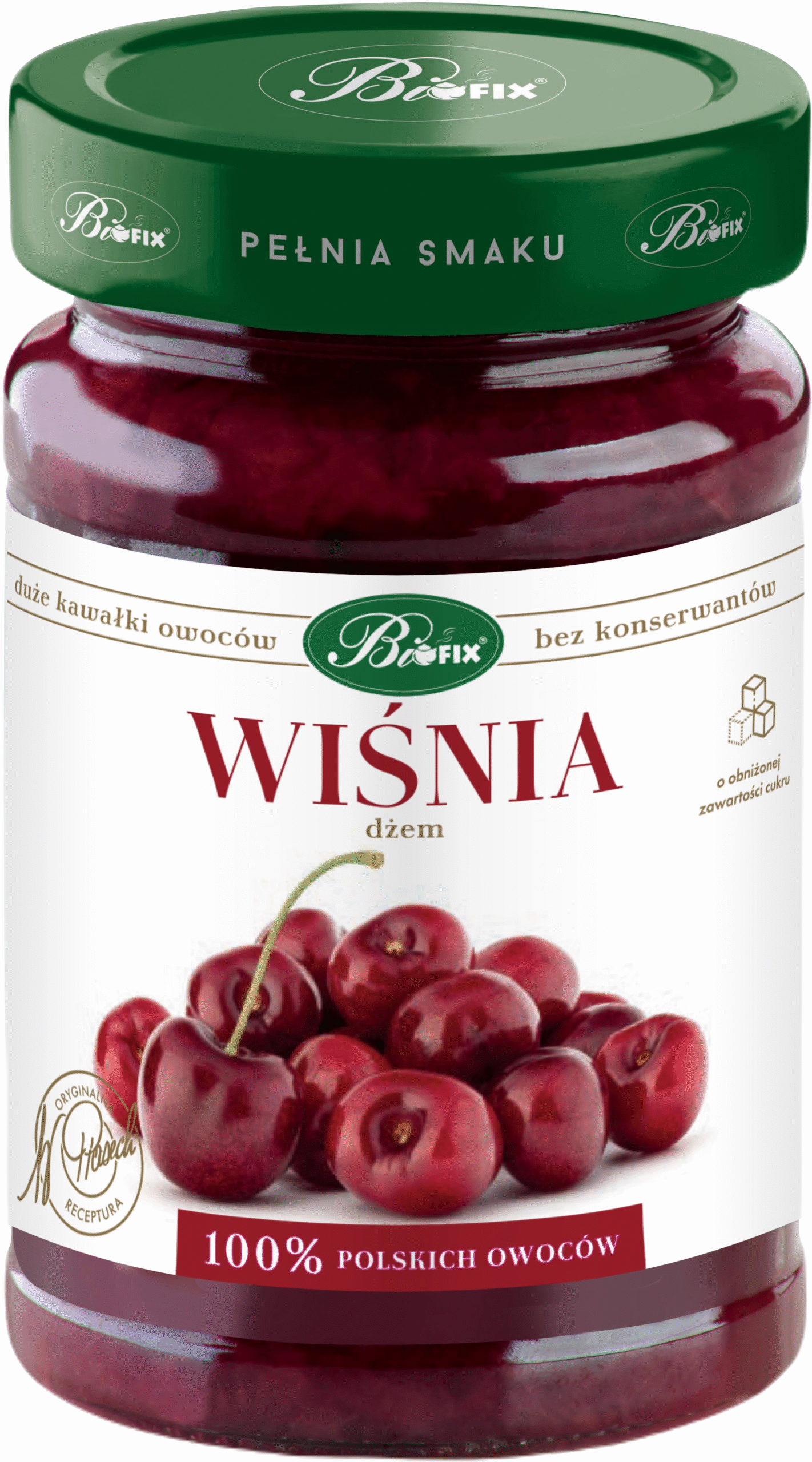 Kirsimoos madala suhkrusisaldusega 290g