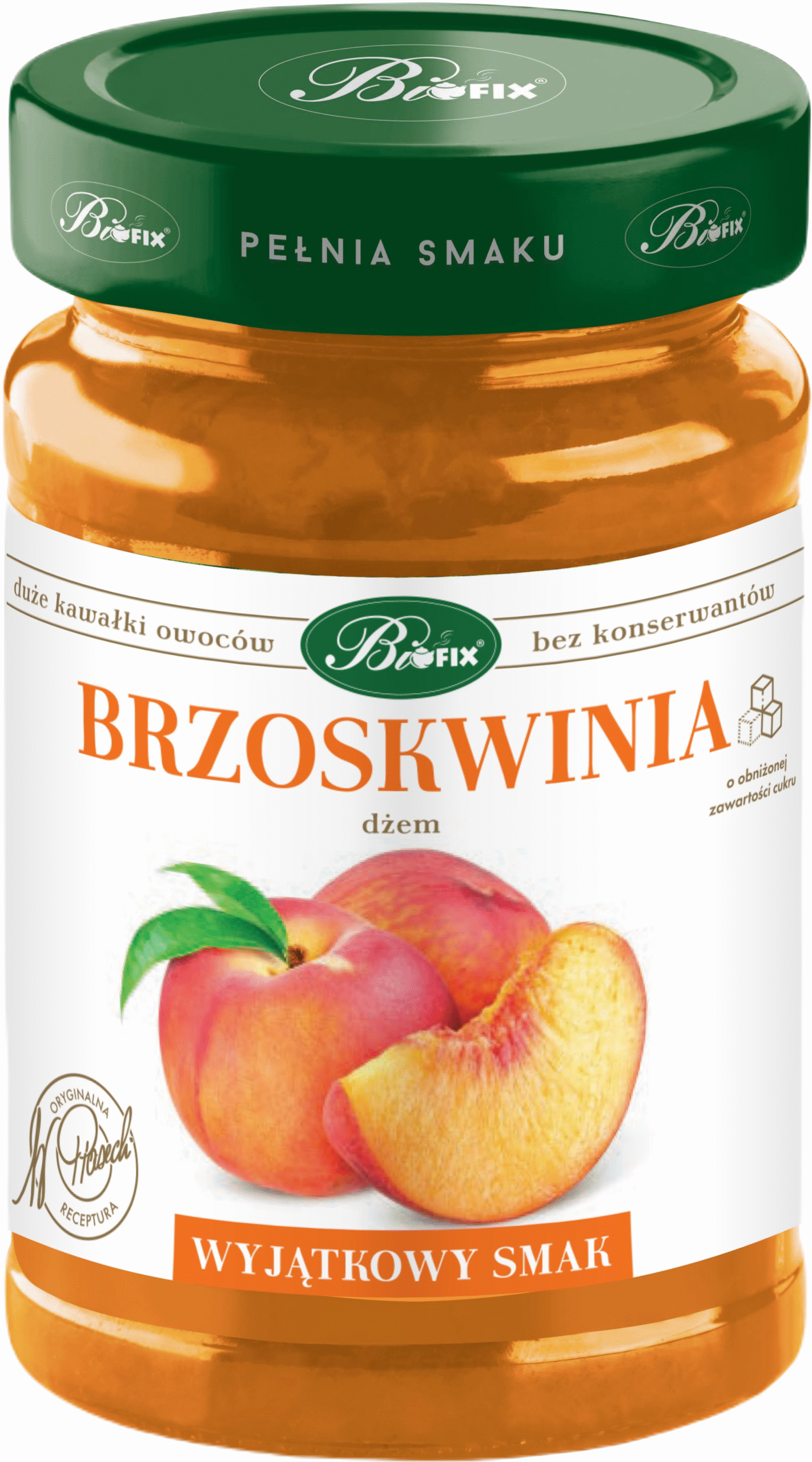 Virsikumoos, madala suhkrusisaldusega 290g