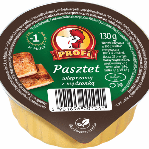 Pasteet sealiha ja suitsutatud peekoniga 130g