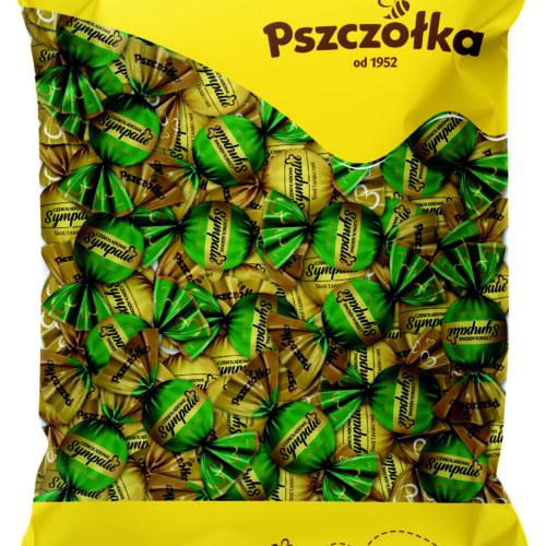 Pralinee SYMPATIE sarapuupähkli ja kreemiga tumedas šokolaadis 1kg