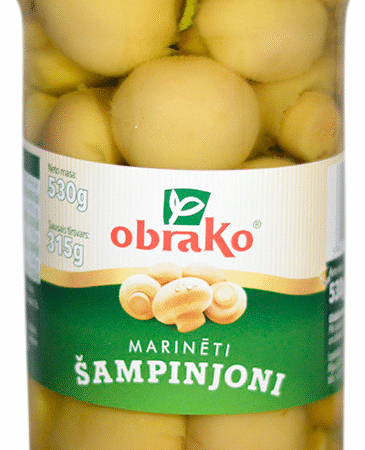 OBRAKO Marineeritud põldseened 530g