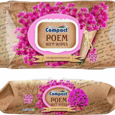 Niisked salvrätikud ITAALIA BOUGAINVILLEA 100tk