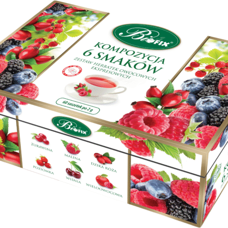 Puuviljateede segu 6 erinevat maitset 60*2g