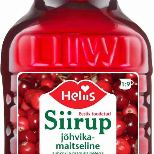 Siirup jõhvikamaitseline 1,5L
