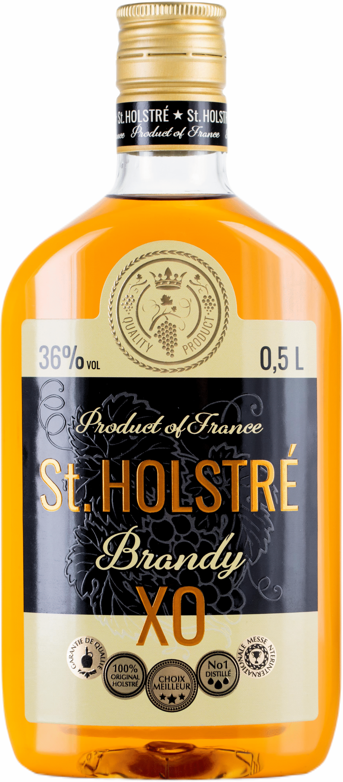 St.Holstré XO French Brandy 0.5 pet 36%