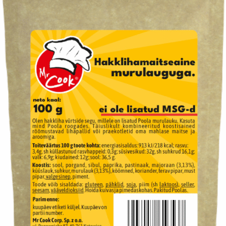 Hakklihamaitseaine murulauguga ilma lisatud MSG-ta 100g
