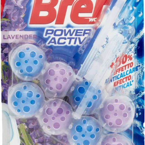 Bref Power Aktiv WC-värskendaja Lavendel 2x50g