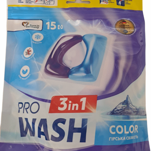 PRO WASH Universaalsed pesukapslid 15tk