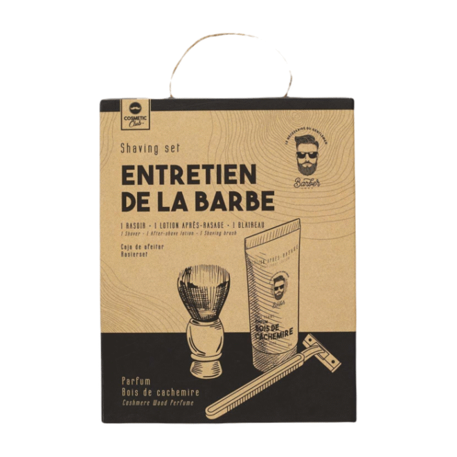 COSMETIC CLUB raseerimiskomplekt meestele 3-osaline