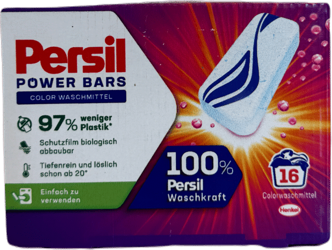 Persil POWER BARS Pesupesemiskapslid Color 16tk