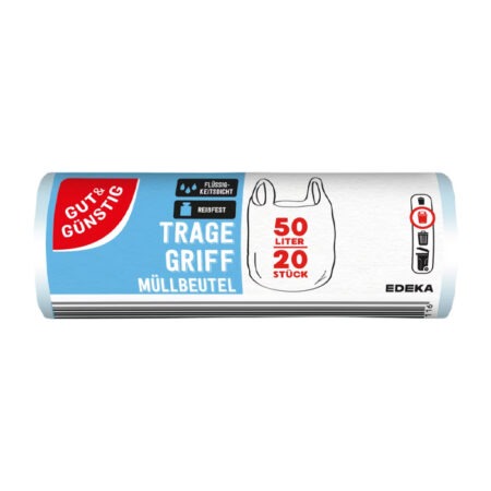 Gut&Günstig Sangadega prügikotid 50L 20tk