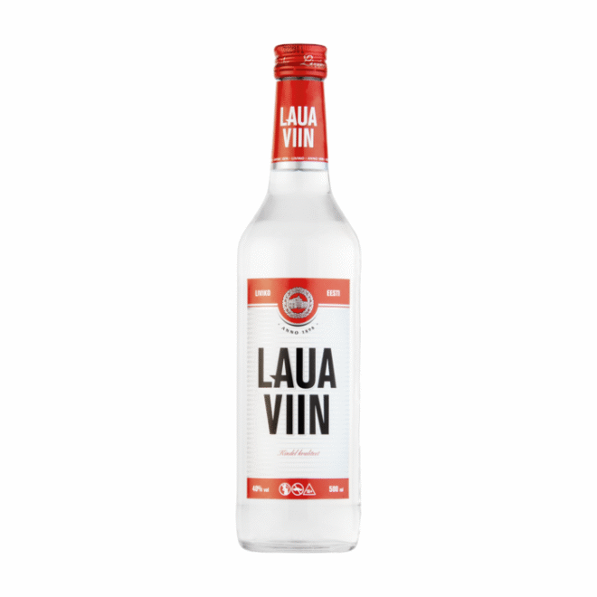 Table vodka 40% 0,5L glass