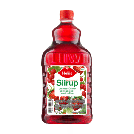 Siirup punasesõstra-maasikamaitseline 1.5L