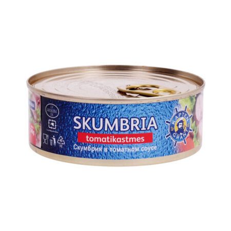 Skumbria tomatikastmes EO 240g
