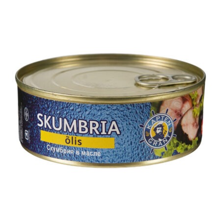 Kapten Grant Skumbria õlis EO 240g