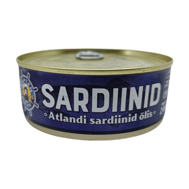 Kapten Grant Sardiinid õlis 240g