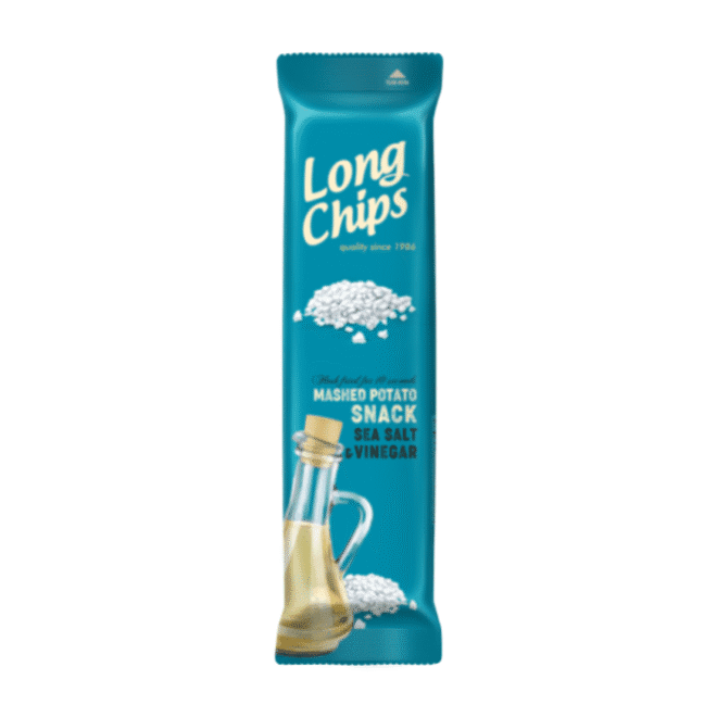 Long Chips Kartulivahvel Meresoola- ja äädikamaitseline 75g