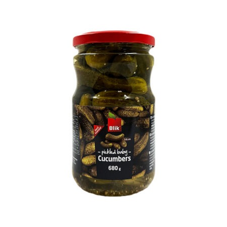BLIK Marineeritud beebikurgid 680g