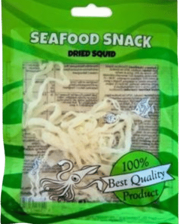 SEAFOOD SNACK Kuivatatud kalmaar (raasuke) 20g