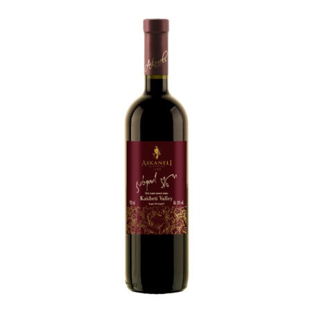 Askaneli Kakheti Valley Red Medium Sweet Wine 12% 0.75