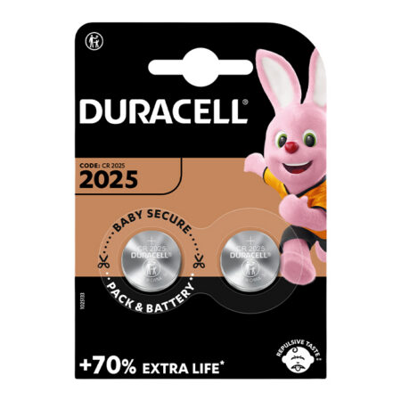 Duracell patarei DL 2025 3V liitium 2tk.