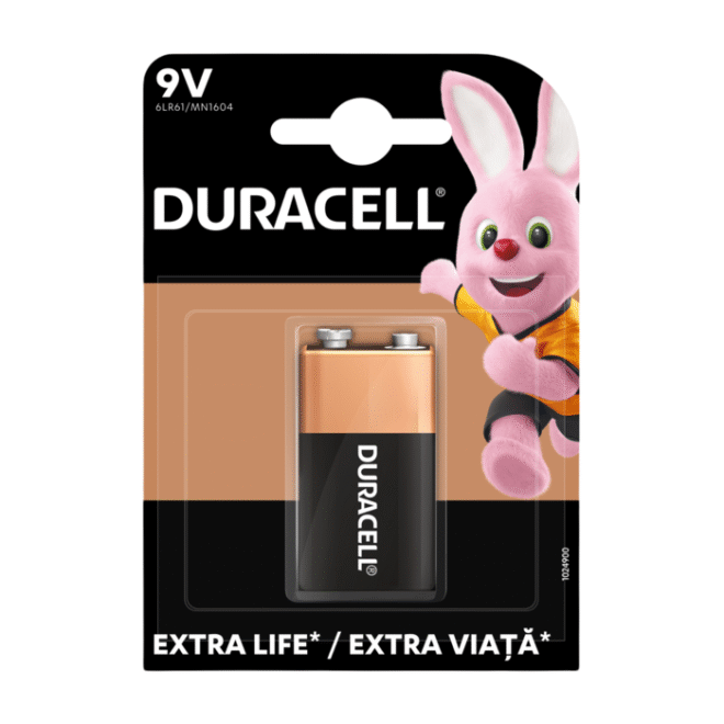 Батарейка Duracell 9V/MN1604 1шт.
