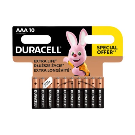 Duracell patarei AAA/MN2400 10tk. Eco