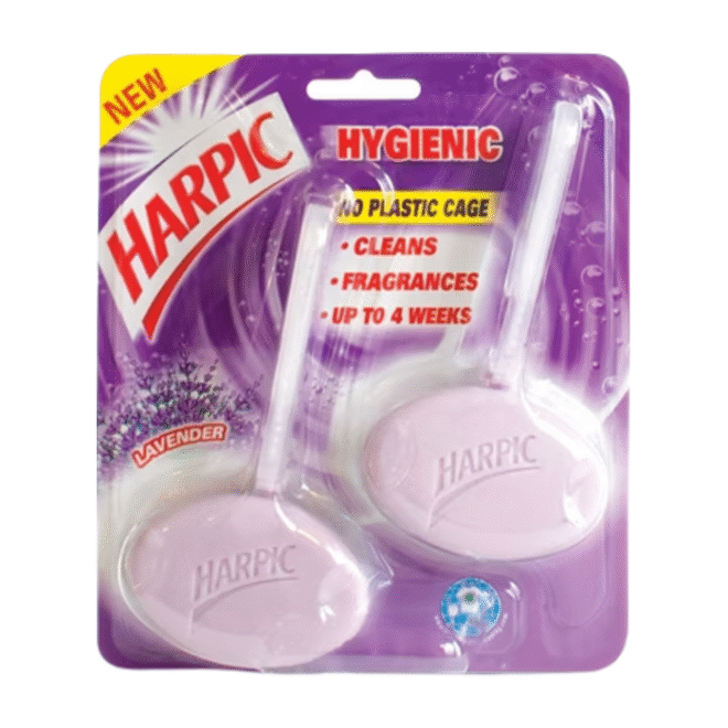 Harpic Hygienic WC-seep Lavendel 2x40g