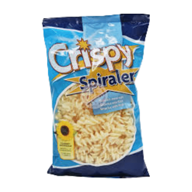 Crispy soolaspiraali snäkid 175g