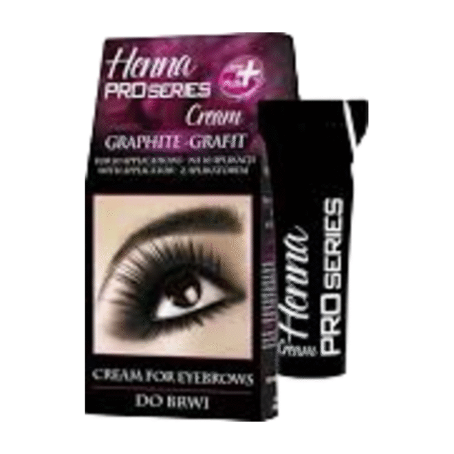 Henna Pro S. Kulmuvärv Grafiit 2x15ml