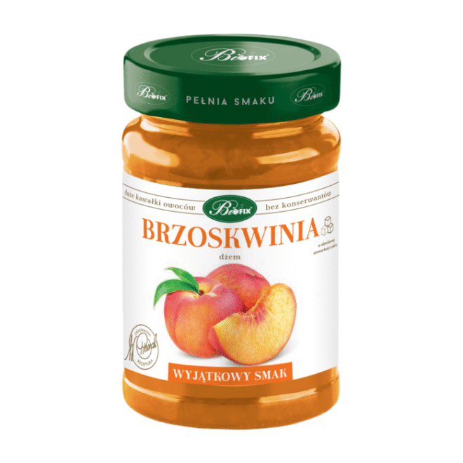 Virsikumoos, madala suhkrusisaldusega 290g