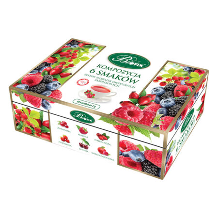 Puuviljateede segu 6 erinevat maitset 60*2g