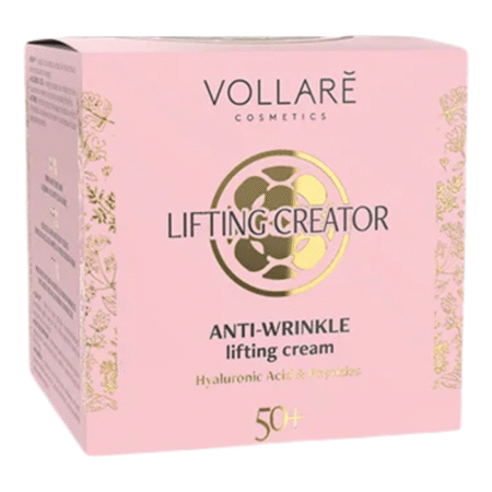 VOLLARE 50+ Pinguldav kortsudevastane kreem 50ml