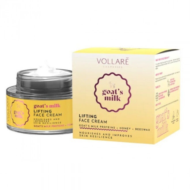 VOLLARE Näokreem kitsepiima & mesilasvahaga 50ml