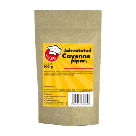 Jahvatatud Cayenne pipar 100g