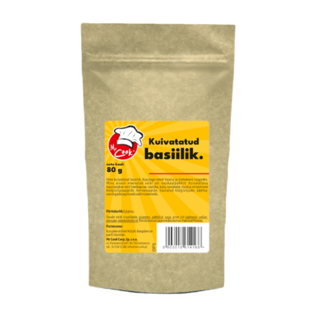 Kuivatatud basiilik 80g