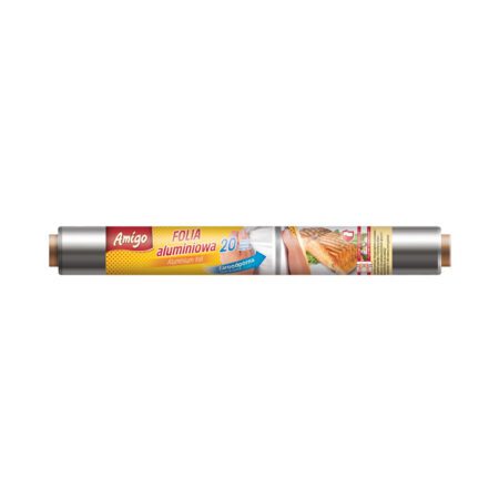 AMIGO Alumiiniumfoolium rullis 280mm 20m 8,5 mikronit