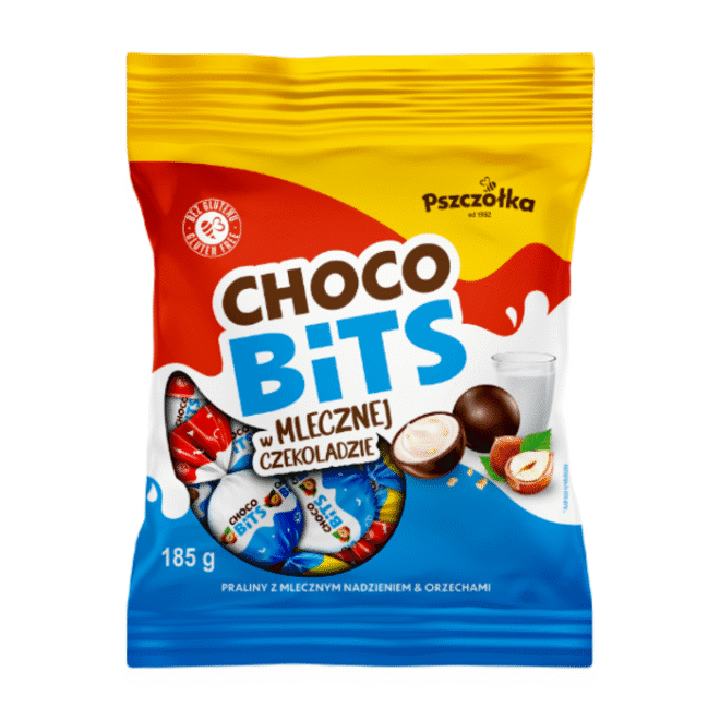 Pralineed Choco bites 185g