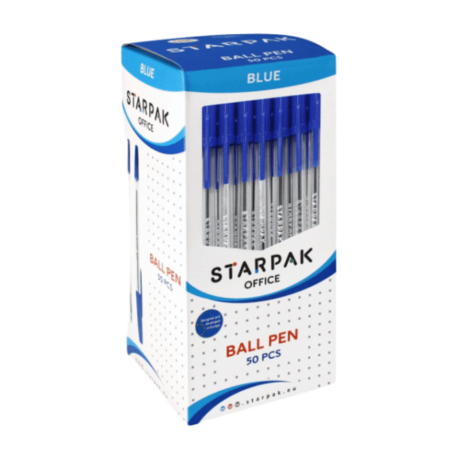 Starpak Pastapliiats sinine 1tk